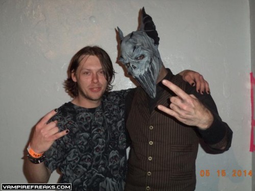 Me and Dr. F from Mushroomhead