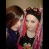 Me and heather before slimes :D again :P